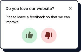 Customer satisfaction poll