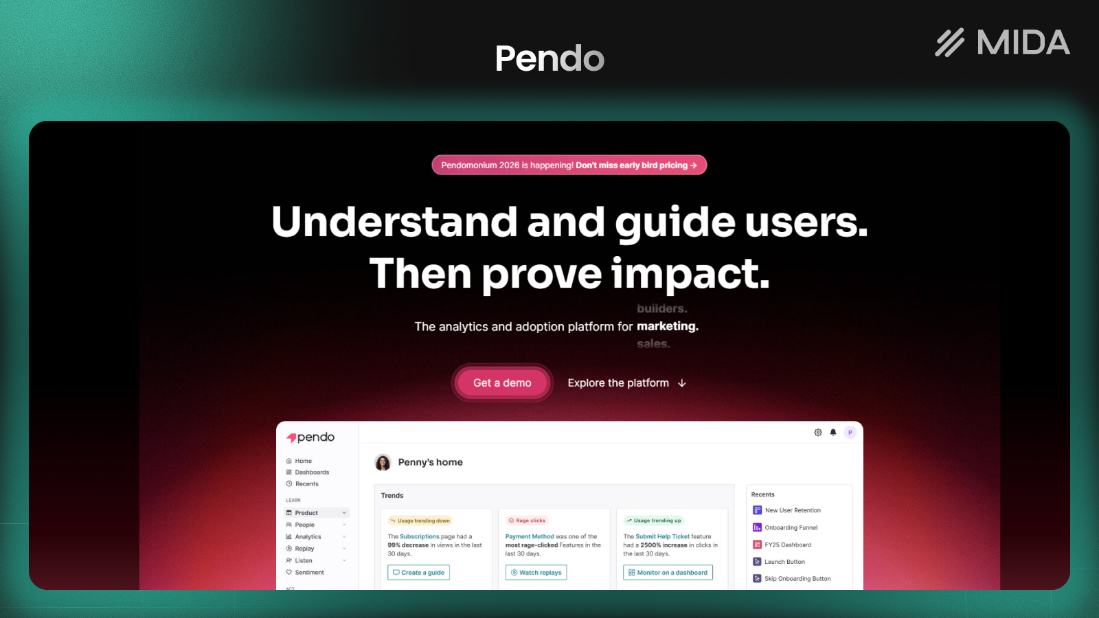 Pendo Hotjar alternative