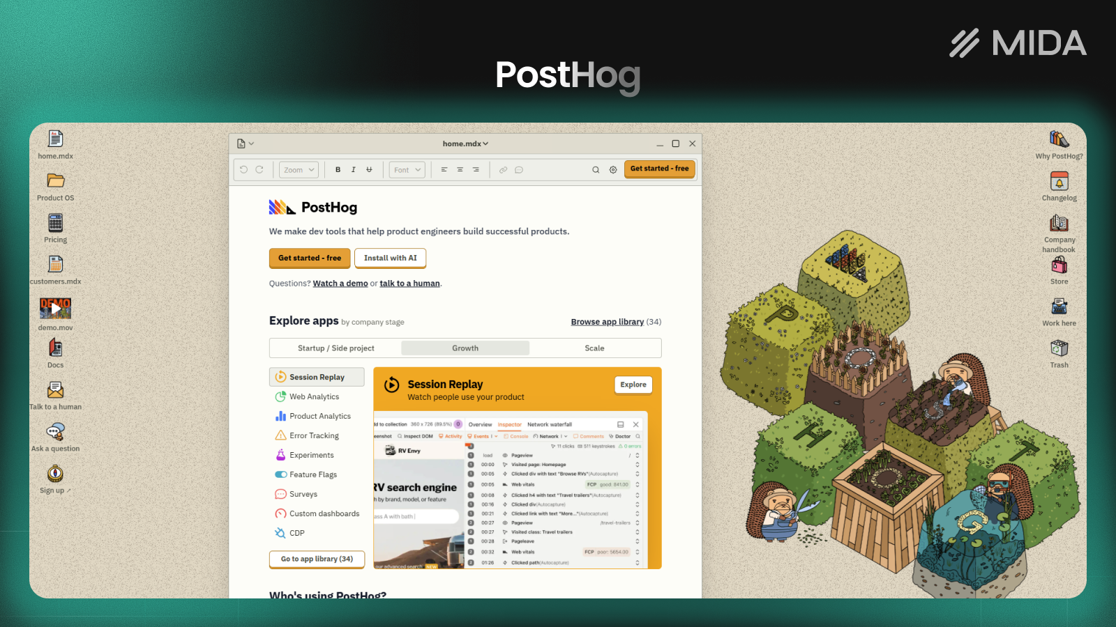 PostHog clarity alternatives