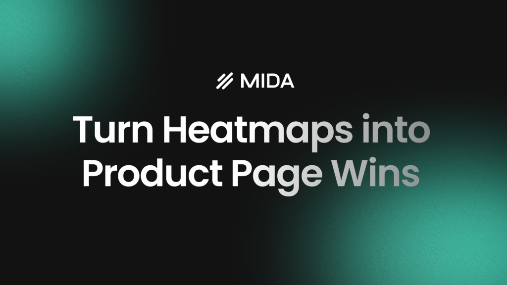 turn heatmap into productpage win