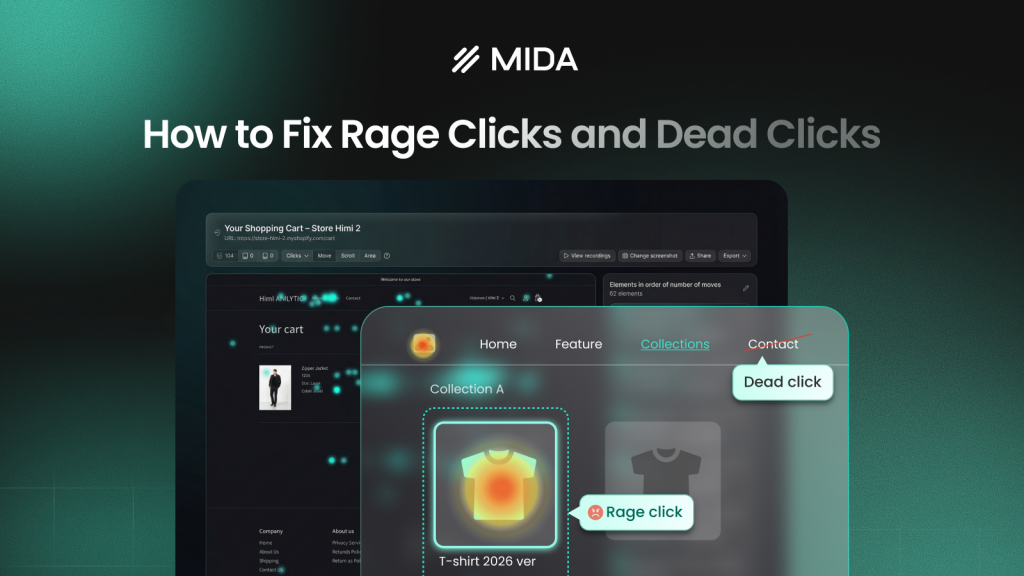 How to Fix Rage Clicks and Dead Clicks on Your Shopify Store